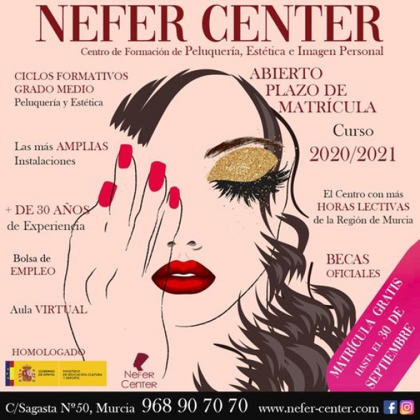 Abierto plazo de matrícula Curso 2020/2021