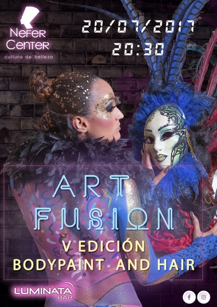 V EDICION BODY PAINT AND HAIR ART FUSSION