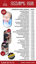 CALENDARIO CURSOS OCTUBRE 2026