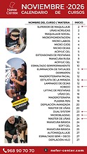 CALENDARIO CURSOS NOVIEMBRE 2026